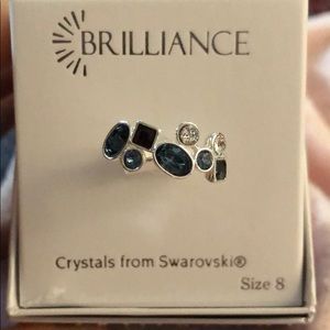 Swarovski brilliance ring size 8
